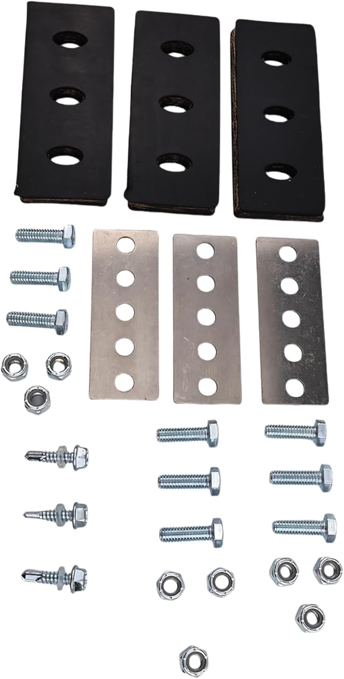 JZGRDN 3/8" 3-Blade Snow Blower Impeller Modification Kit Compatible with Modifies 2-Stage Machine