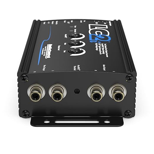Alpine S2-A60M S Series Mono Class D Subwoofer Amplifier 600W with LC2i 2 Channel Line-Output Converter with AccuBASS Bundle
