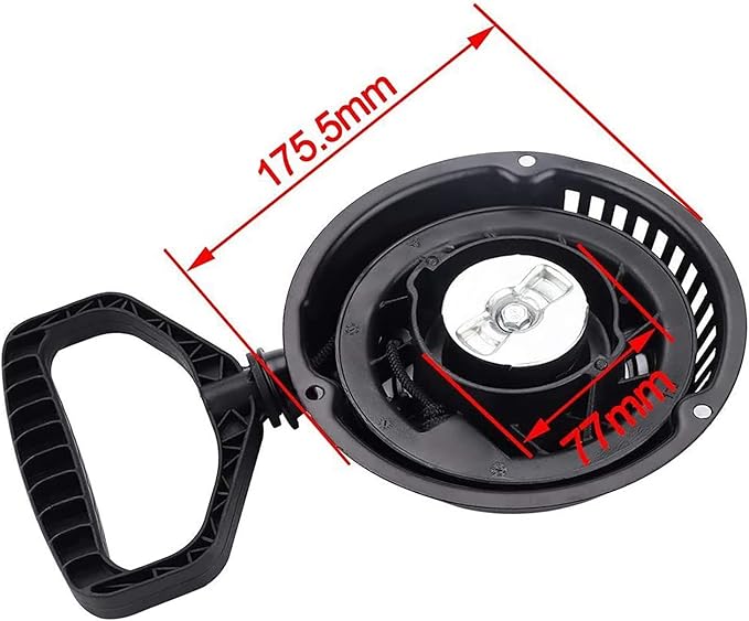 Recoil Starter Assembly 951-14151 fits Troy Bilt Storm 2410 2420 2620 2690 Two-Stage Snow Blowers for MTD, Craftsman, Cub Cadet Snow Throwers Replaces 951-10658 751-10658 751-14151