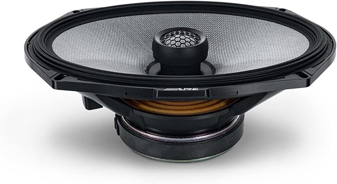 Alpine 6x9 R2 High-Resolution Speaker Bundle - A Pair of R2-S69C 2-Way Component Speakers & a Pair of R2-S69 6x9 Coaxial Speakers