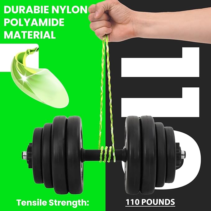 080 Trimmer Line Heavy Duty, Twisted Weed Eater String .080, 080 String Trimmer Line 0.08In-1480Ft-3Lb Twisted Weed Wacker String .080 Compatible with Ryobi, Ego, Greenworks String Trimmers and more