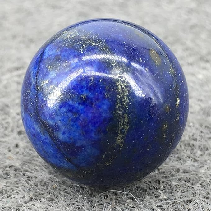 6-7CM/2.36-2.76inch Natural Crystal Ball Lapis Lazuli Polished Divination Ball Decorative Sphere Reiki Healing Crystals Ball Healing Stone Crafts(Lapis Lazuli, 60-70mm)