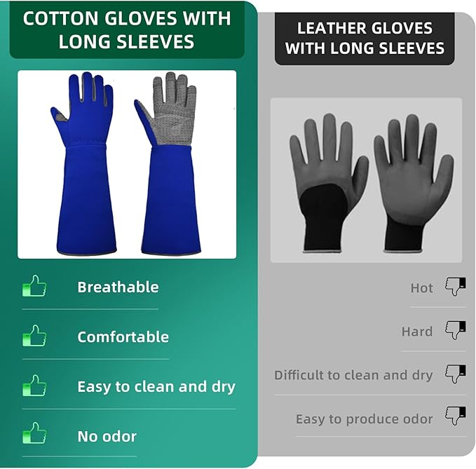 3-in-1 Gloves for Gardening, Farming & Cleaning, Stab-Proof, Anti-Slip, Wear-Resistant, Comfort, Breathable, Durable