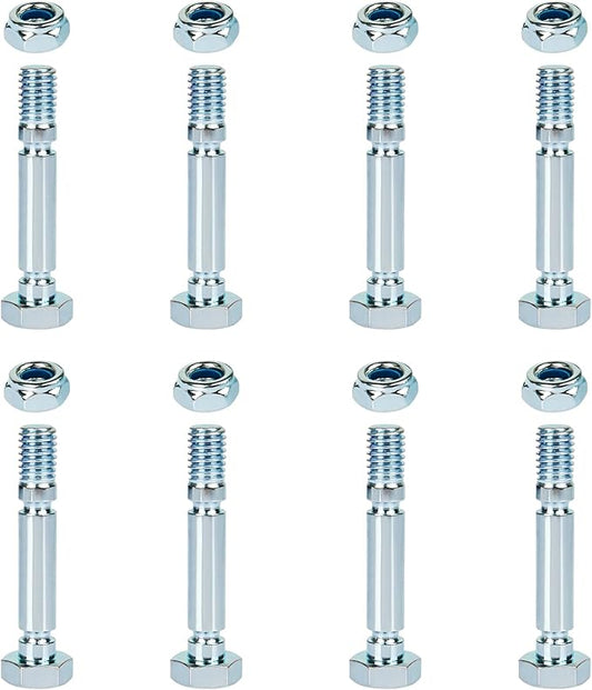 Snowblowers Shear Pins 303160355P / 303160355 Compatible with Powersmart Snow Blower Shear Part Fit for Powersmart All Two-Stage Snow blowers, Snow Blower Replacement Parts - 8 Pack