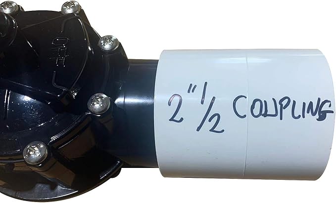 FibroPool Swimming Pool Diverter Valve - 2 Inch - 3 Way - Positive Seal & Non Lube Replacement Valve for Pools and Spas