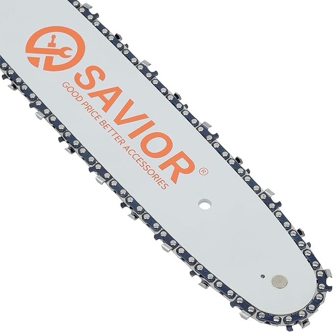 Savior 71PM3-64 12 Inch Pole Saw Chain, 1/4" Pitch .043" Gauge 64 Drive Links for 3670-005-0064, 12 Inch Chainsaw Chain Fits Stihl MSA120 C-B MSA140 C-B MSA160 C-B MSA 60 C-B and More
