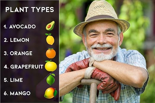 6-4-6 Citrus and Avocado Fertilizer - Achieve Thriving Trees and Juicy Fruits with Balanced Nutrition - 5 QUARTS