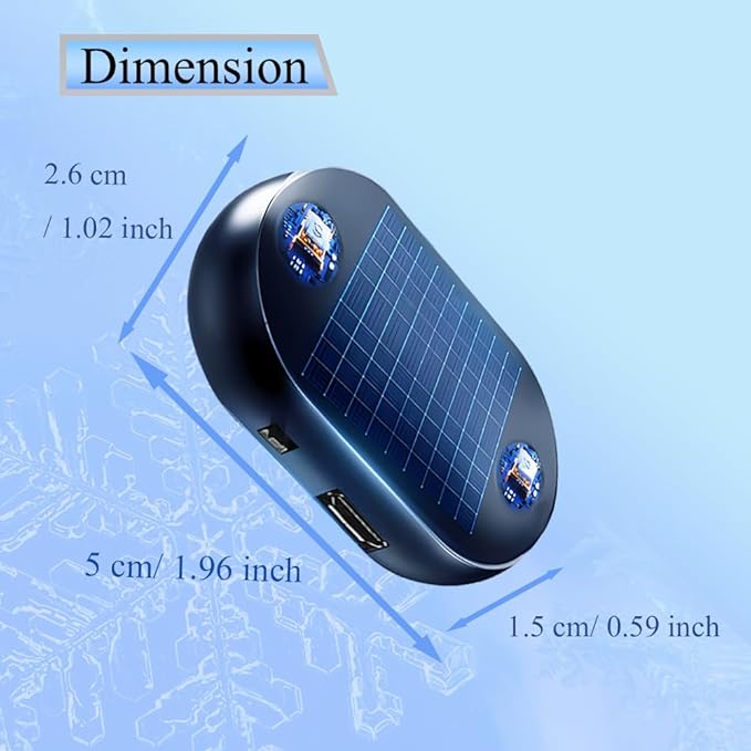 Riloer Electromagnetic Wave Anti Freezing And Snow Removal Device 2pcs, Anti Freeze Electromagnetic Car Defroster For Snow Removal, Electromagnetic Car Snow Removal Device