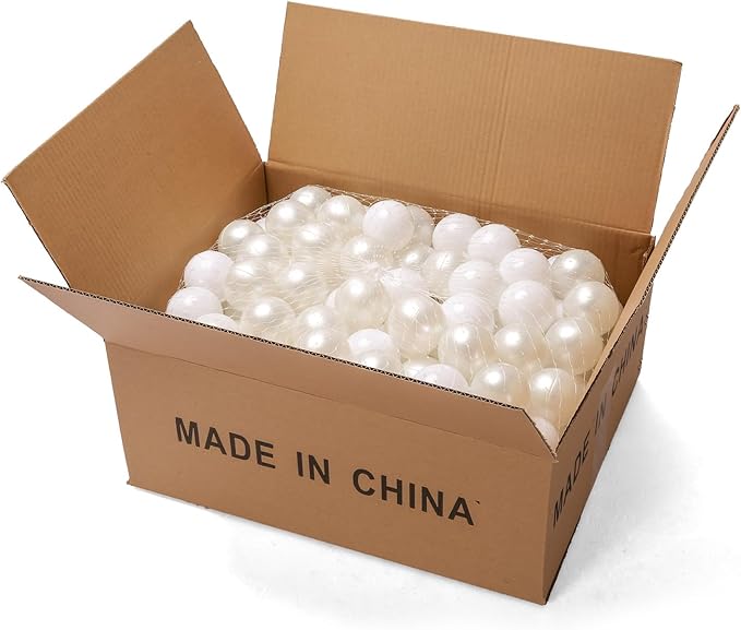 GOGOSO Ball Pit Balls Crush Proof Non-Toxic Plastic Balls Babies Kids Toy Bulk Pack 170pcs 2.2inchs