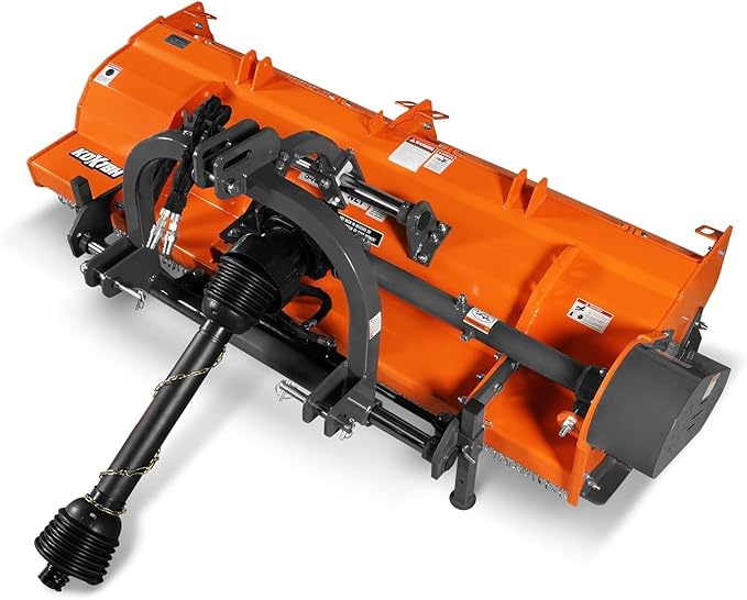 78" Heavy Duty PTO Flail Mower with Hydraulic Side Shift 3 Point 50-85 hp, Model KDK78H