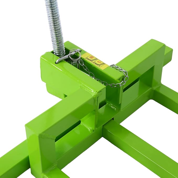 Ride on Lawn Mower Jack Lift, 800 Lbs Capacity Lawn Tractor Lifter Telescopic Maintenance Jack for Lawn Mowers and Garden Tractors, Lawn Tractor + 45°Tilt Adjustable (Green)
