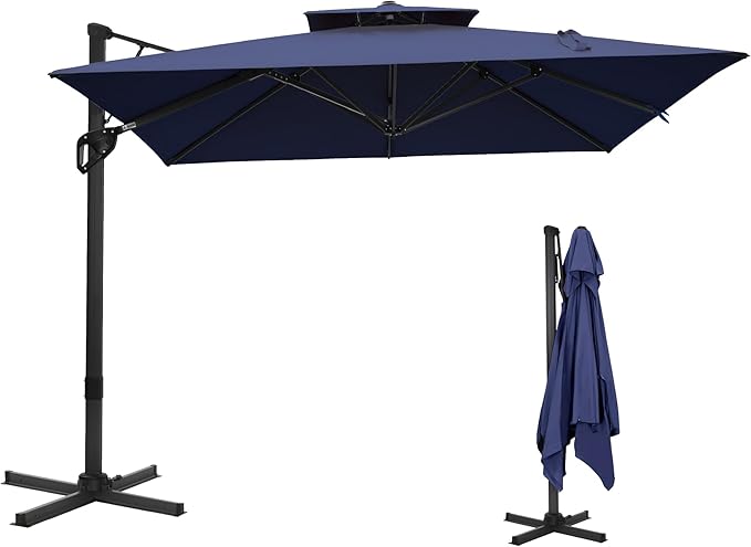 Sophia & William Cantilever Patio Umbrellas Offset Outdoor Umbrellas