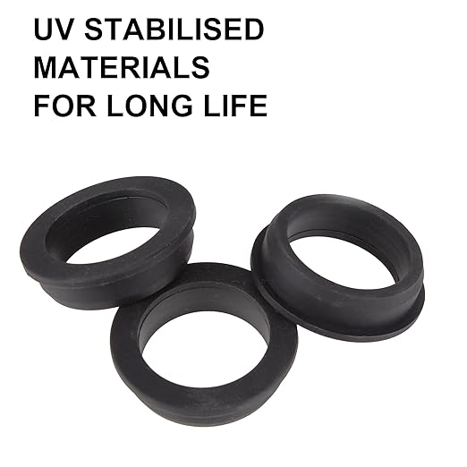 2 Inch Drill Hole, 1-9/16 Inch ID Silicone Rubber Grommets for Wiring, Large Top Hat Grommets for Tubes, Pool L-Shape O-Ring Seal Hose Gasket for Pump Motor Hydroponic Irrigation, 3 Pack