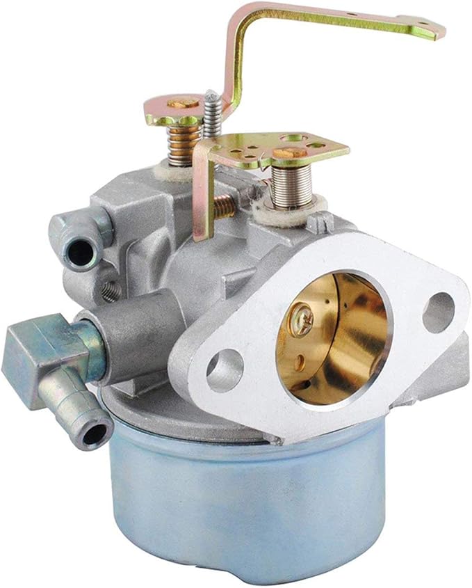 Compatible with New 640152 Carburetor + 33268 Air Filter+ Spark Plug for Tecumseh 640152A 640023 640051 640140 640152 HM80 HM90 HM100 8-10 HP Engine Snow Blower Mower 5000w Generator