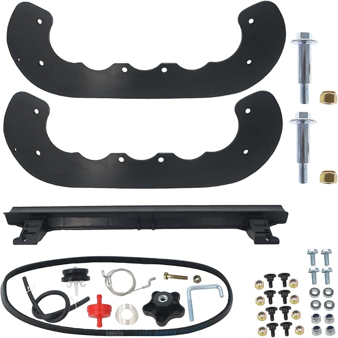 621 Snowblower Paddles 99-9313 for Toro 621E 621R 621ZR 621QZE 621QZR 421QR 210R 221QR 21" Snow Blower, Scraper Bar 133-5585, Belt 108-4921 with Handle Knob Kit