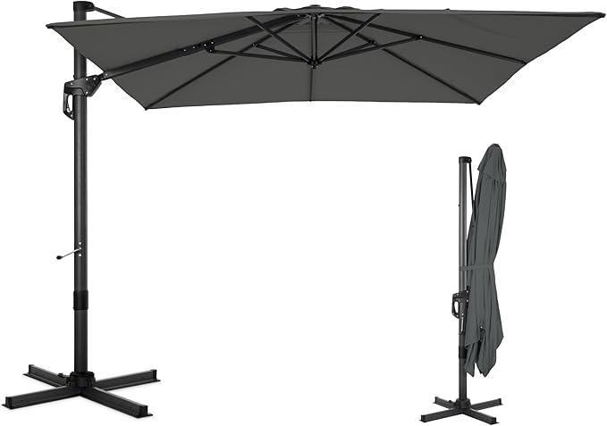 Sophia & William Cantilever Patio Umbrellas Offset Outdoor Umbrellas