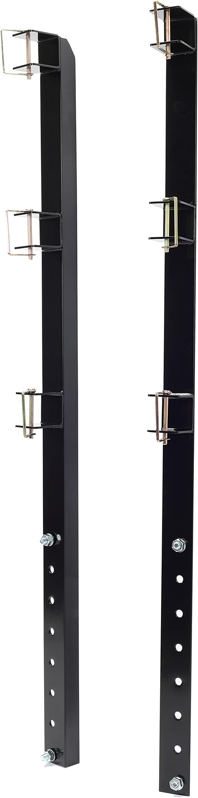 ECOTRIC Heavy Duty 3-Place Edgers Gas Weeder Trimmer Rack holders for Open Landscape Trailer Truck