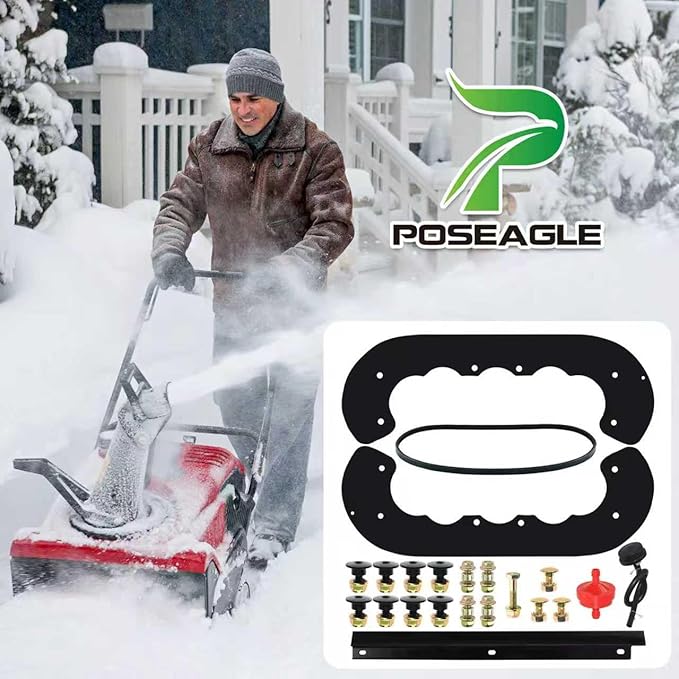 99-9313 Snow Blower Paddles with 55-8760 Scraper Blade 95-6151 Belt for Toro CCR 2400, CCR 2450, CCR 2450 GTS, CCR 2500, CCR 3000, CCR 3000 GTS, CCR 3600, CCR 3650, CCR 3650 GTS Snowthrowers