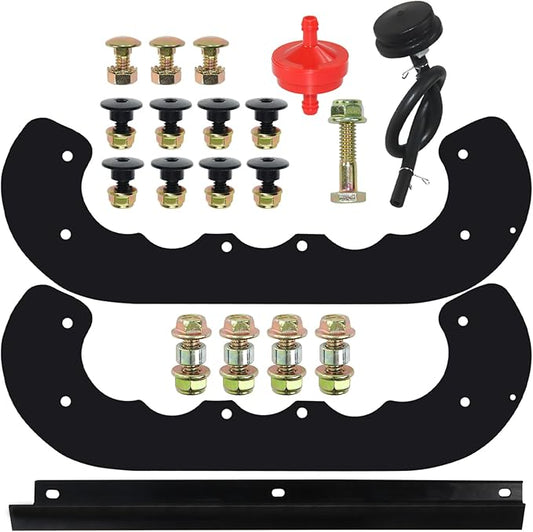 99-9313 Snow Blower Paddles with 55-8760 Scraper Blade Replaces Toro 99-9313, 125-1128, 55-9250, 55-9251, 88-0771 for Toro 38180 ccr 2000 ccr 2400 ccr 2500 ccr 3650 ccr2000 ccr3650 Snowthrower