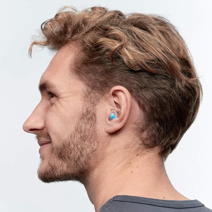 Alpine SwimSafe - Ear Plugs for Swimming - Ear Protection Against Water - Comfortable Waterproof Earplugs with Filter - Hyopoallergenic & Sustainable
