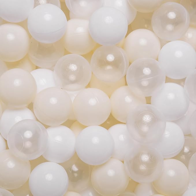 GOGOSO Ball Pit Balls Crush Proof Non-Toxic Plastic Balls Babies Kids Toy Bulk Pack 170pcs 2.2inchs