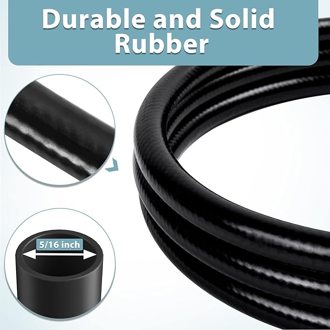 SHINESTAR 5 Feet Propane Regulator Hose for Blackstone 17 & 22 Inch Flat Top Griddle, Connect to Large Propane Tank