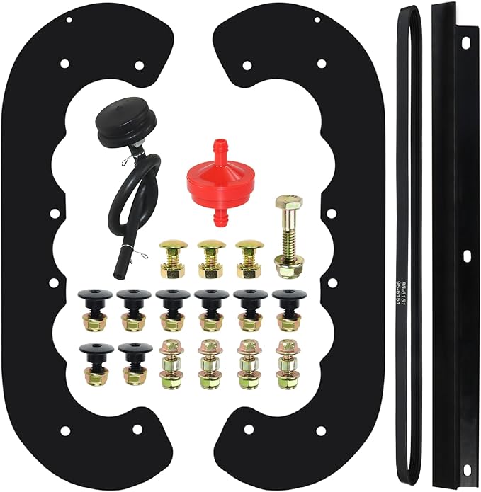 99-9313 Snow Blower Paddles with 55-8760 Scraper Blade 95-6151 Drive Belt Replaces Toro 99-9313 Kit, 88-0771, Toro 55-8760 for Toro CCR 2400, CCR 2450, CCR 3000, CCR 3650 Snowthrowers