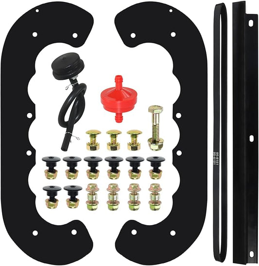 99-9313 Snow Blower Paddles with 55-8760 Scraper Blade 95-6151 Drive Belt Replaces Toro 99-9313 Kit, 88-0771, Toro 55-8760 for Toro CCR 2400, CCR 2450, CCR 3000, CCR 3650 Snowthrowers