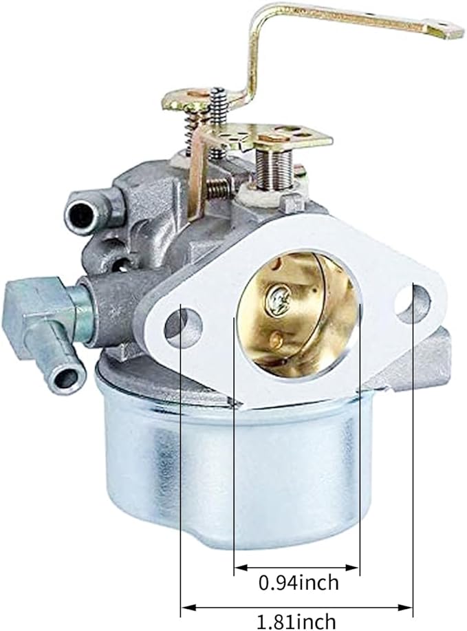 640152 Carburetor for Tecumseh 640023 640152A 640051 640140 640260B HM80 HM90 HM100 8-10 HP Engine Snow Blower with 33268 Air Filter Spark Plug kit