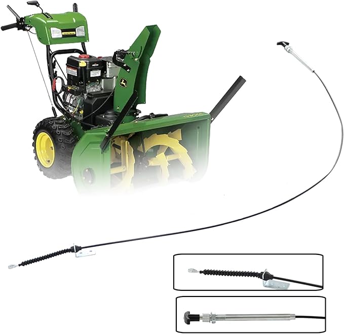 Spout Control Input Cable Compatible with Snow Blower 135, 145, 155C, 190C Tractors D105 E100 L105 LA110 X120 AM134404
