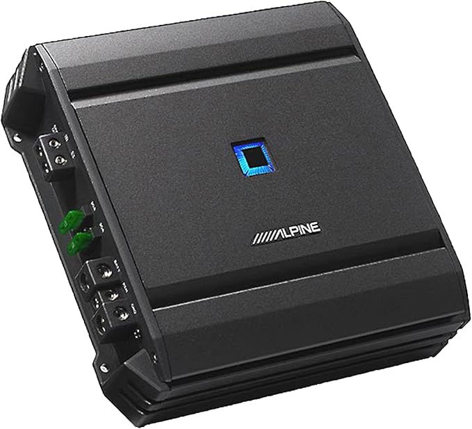 Alpine R Series 10-Inch Bass Package - One R Series R2-W10D4 Subwoofer with S Series S-A60M Amplifier