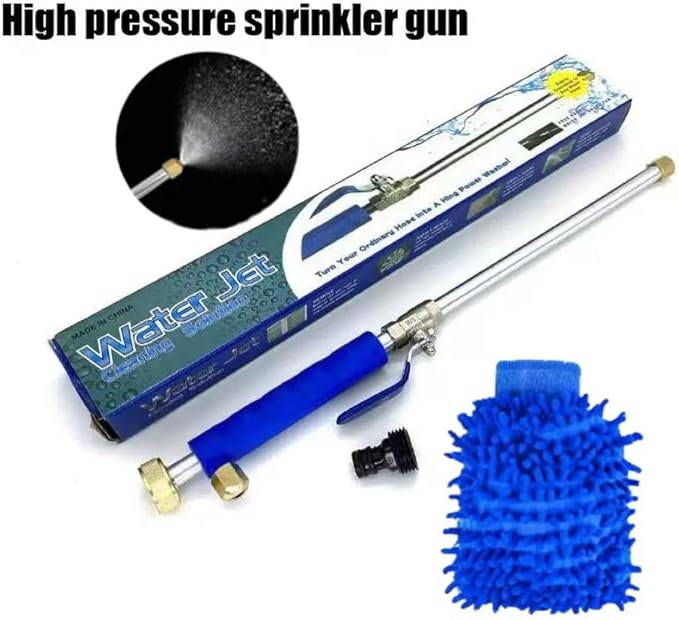 Jet Flux High-Pressure Washer, Upgraded Cleaning Tool for 2025, Equipped with 2 Water Jet nozzles, Quick-Connect Spray, Suitable for Garden Hoses, car Washing, and Home Cleaning