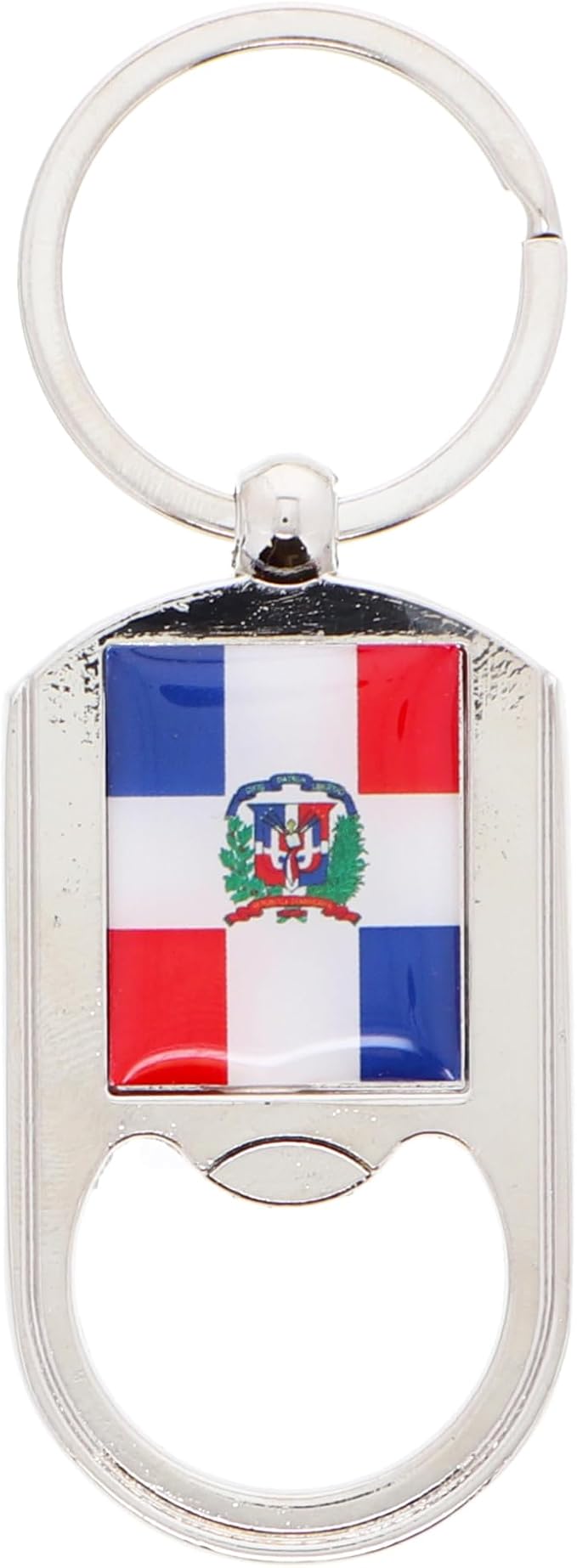 SandT Collection Dominican Bottle Opener Keychain