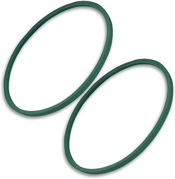 2 Pack 585416MA 585416 Snow Thrower Auger Belt for Murray 1695425 Craftsman MTD 754-0275 954-0275 954-0282 Snowblower (1/2" x 38 3/8")