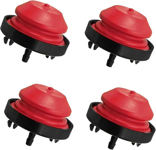 951-10639A 570682A Primer Bulb Fit for MTD Yard Machines Craftsman Troy-Bilt C-Cadet Tecumseh AV520 HMSK100 HMSK105 HMSK110 Snowblower Rep 751-10888 951-10888B (4 Pack)