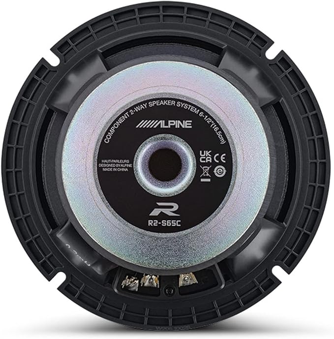 Alpine 6.5" & 6x9 R2 High-Resolution Speaker Bundle - A Pair of R2-S65C 2-Way Component Speakers & a Pair of R2-S69 6x9 Coaxial Speakers