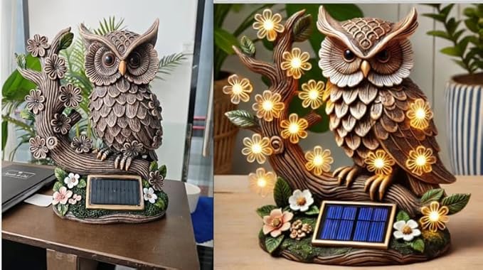 Solar Garden Decorations – Beautiful Outdoor Garden Statue for Yard Decor, Garden Decor & Outdoor Decor | Perfect Yard Art and Outdoor Statues for Garden Decor for Outside