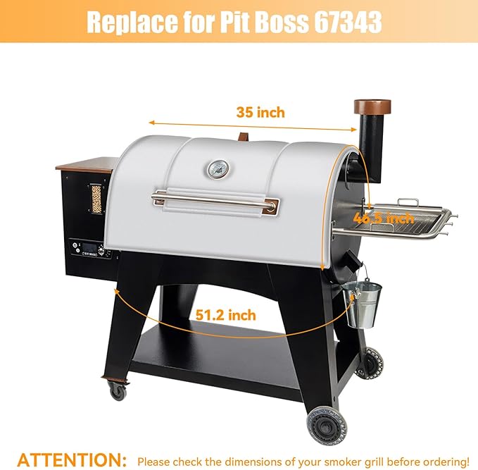 Grill Blanket for Pit Boss Austin XL, 1000 and 1100 Series Grills, Thermal Insulated Blanket Warmer for Pit Boss 67343, 1000 Traditions, 1000SC Grill Models, Ideal for Outdoor Grilling