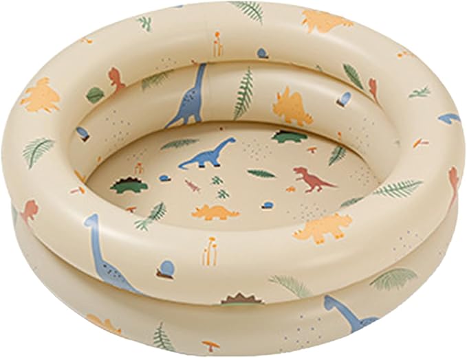 Keenso Inflatable Pool Thickened Blow Up Pool for Kids with Cute Style, Harmless Material, Wide Uses, Suitable for Indoor or Outdoor Play
