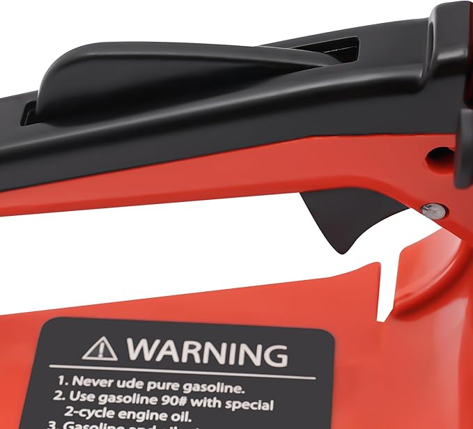Gas Chainsaw, 2Stroke/4Stroke Gasoline Chainsaw Power Chain Saws Handheld Cordless Petrol Chainsaws For Wood Cutting Forest Felling Tree Pruning Shrub Pruning (2Stroke 20In 2600W 58CC)
