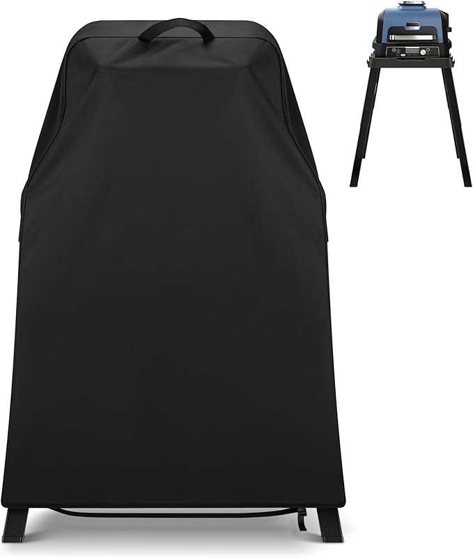 Unicook Grill Cover Compatible with Ninja Woodfire Grill OG700 OG800 OG900 OO100 Series on Outdoor Collapsible Stand or Adjustable Stand,Heavy Duty Waterproof BBQ Cover for Outdoor