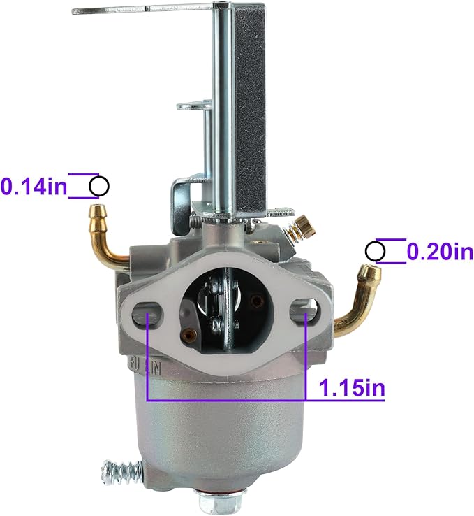 Carbhub Carburetor for Power Clear 180 PC180 418ZR 418ZE Toro 119-1980 Toro 38587 38272 38282 38452 Snow Blower 119-1570 119-1928 119-1977 Carb with Primer Bulb Fuel Filter Heat Shield