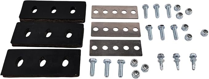 JZGRDN 3/8" 3-Blade Snow Blower Impeller Modification Kit Compatible with Modifies 2-Stage Machine