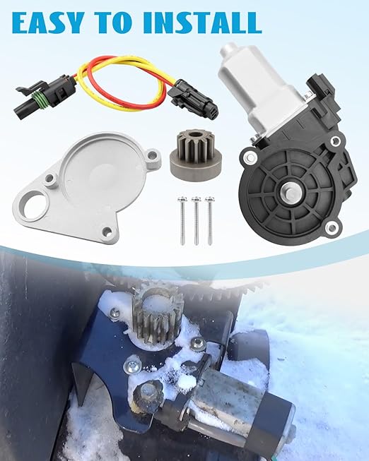 Snowblower Spout Rotator Chute Motor Fit for Various Murray/Simplicity Snowblowers Replace 1728965SM