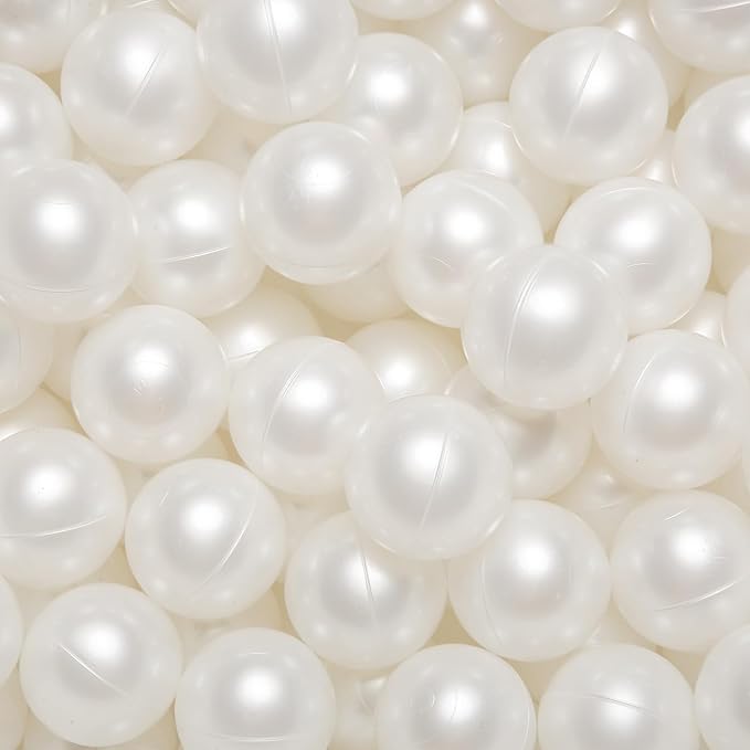 TRENDPLAY Plastic Balls for Ball Pits - Hollow Balls- Safe and Exciting Playtime - Perfect for Baby Pools, Birthday Party Decoration