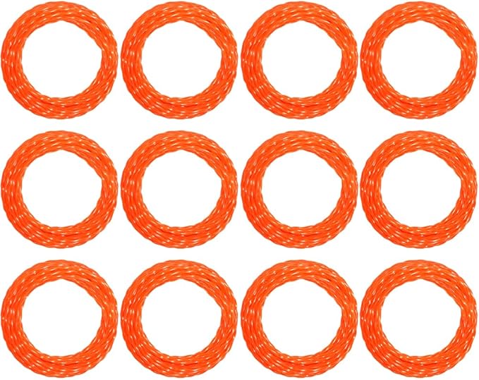 12PC 14 feet *.095" Replacemnt AL2450s Precut Line for EGO ST1502SA ST1511T ST1623T ST1611T ST1500SF ST1530 STA1500 STX3800, BCX3800 ST1502XY ST1500XY ST1504SF 15-Inch String Trimmer