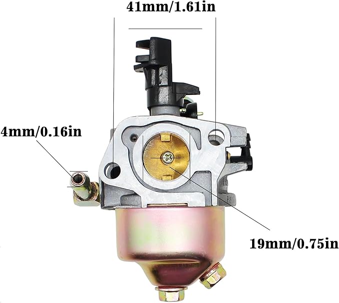 Huayi 951-12705 Carburetor 170SA for Troy-Bilt Storm 2410 2620 179cc, Squall 2100 Snowthrower; For MTD Cub Cadet Yard Machines Lawn Mowers 165-SU 165-SUA 165-SUB 265-SU 365-SUA 365-SUB Engine Model