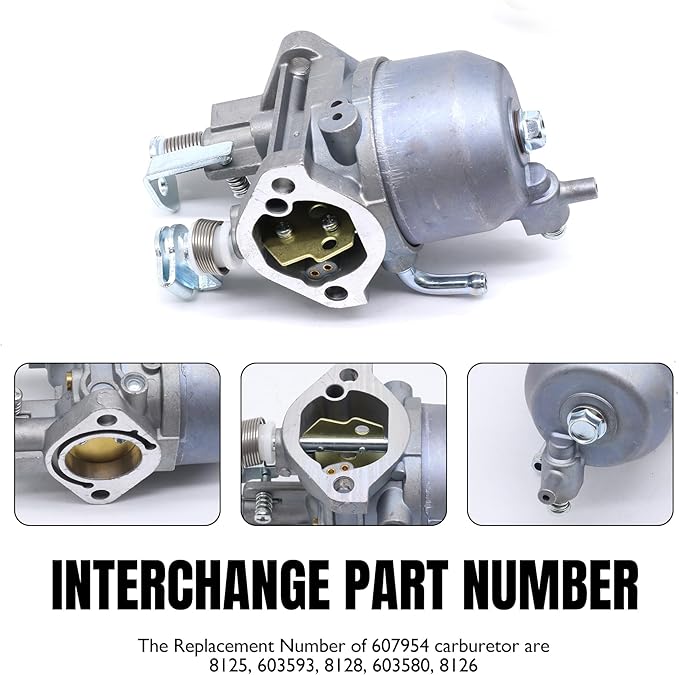 Carburetor with Fuel Pump & Filter Compatible With Kawasaki Engine EZGO RXV, 2010-2015 TXT, 2010-2014 Valor ST 400 MPT 800 Refresher 1200 Cushman 280 Commander 2200 Bellhop, Carb for 13HP FJ400D