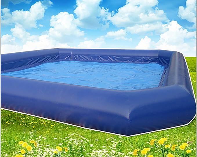 23x23x1.8ft Commercial Large Inflatable Pool Blow Up Swim Pools Swimming Lounge Pools with One Blower for Commercial Outdoor Summer