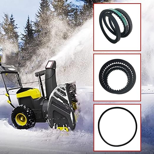 954-04050 754-04050 Auger Drive Belt for MTD Craftsman Cub Cadet 2-Stage Snowblowers 954-04050A 754-04050A (1/2" x 35" V Belt)